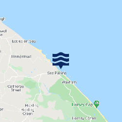 sea palling beach tide times map